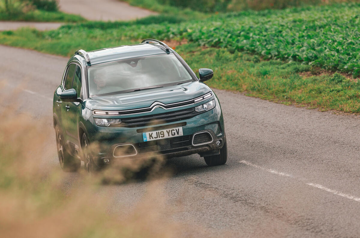Driving a Citroen C5 Aircross to Paris