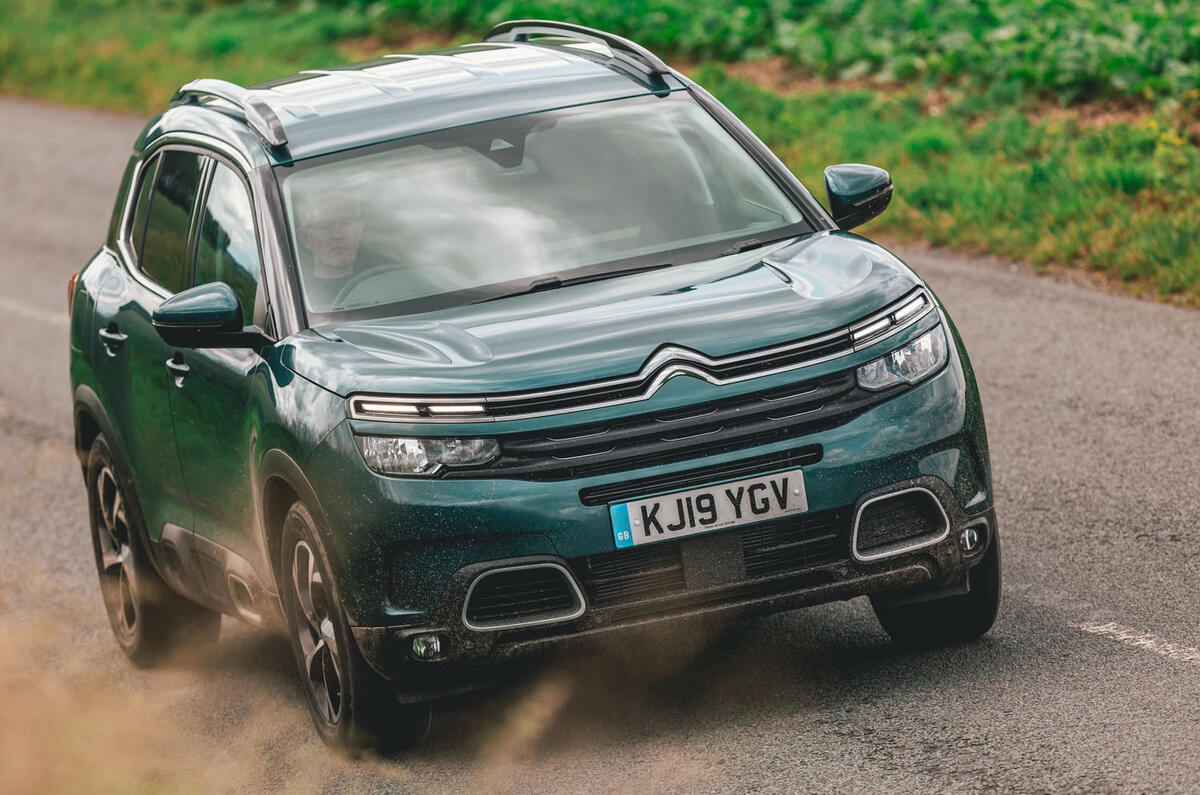 Driving a Citroen C5 Aircross to Paris