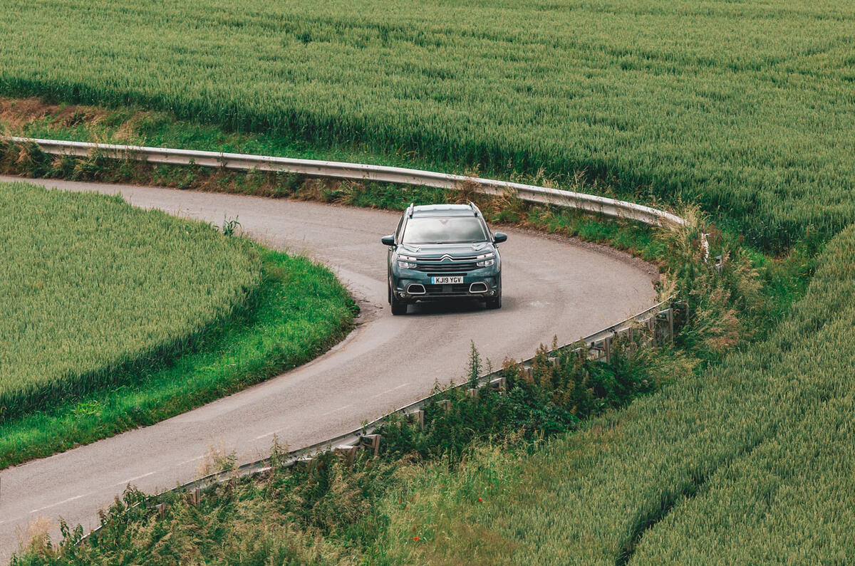 Driving a Citroen C5 Aircross to Paris
