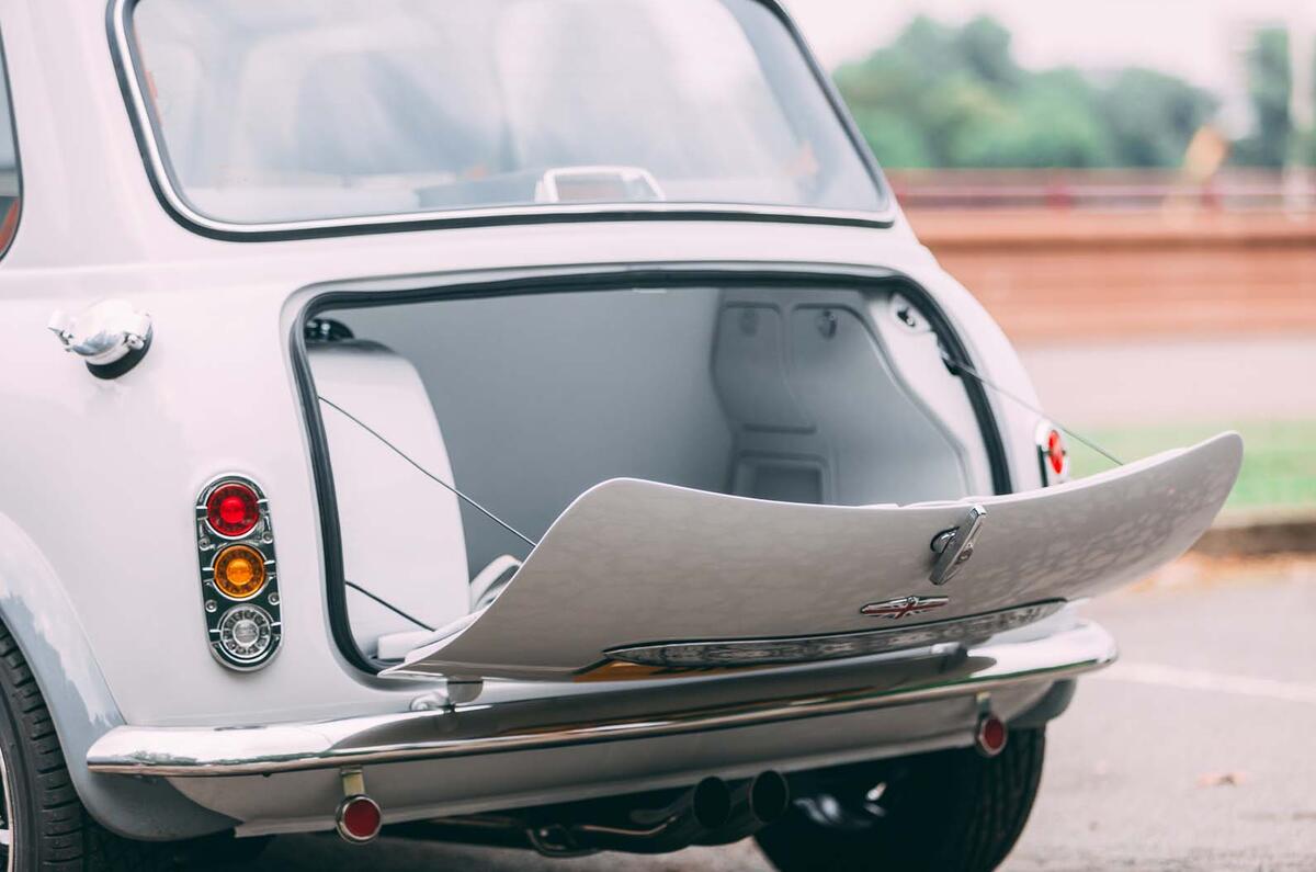 Driving the David Brown Mini Remastered in London