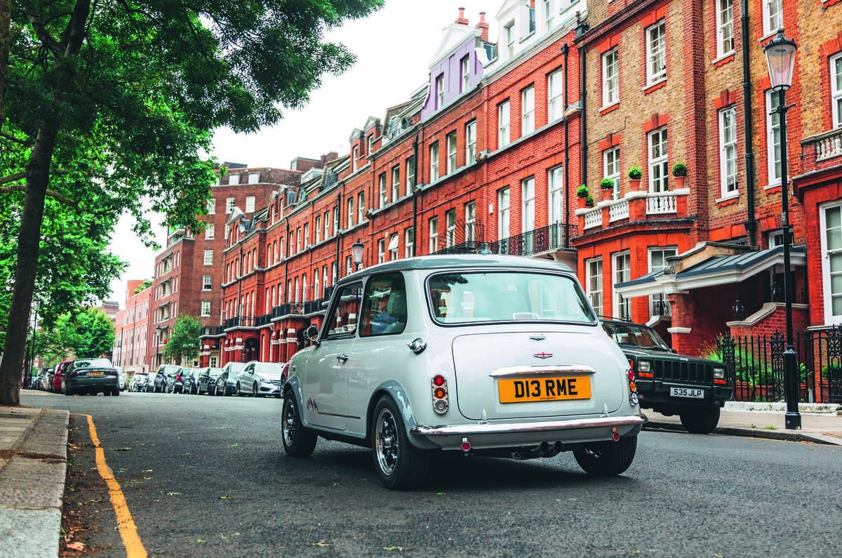 Driving the David Brown Mini Remastered in London