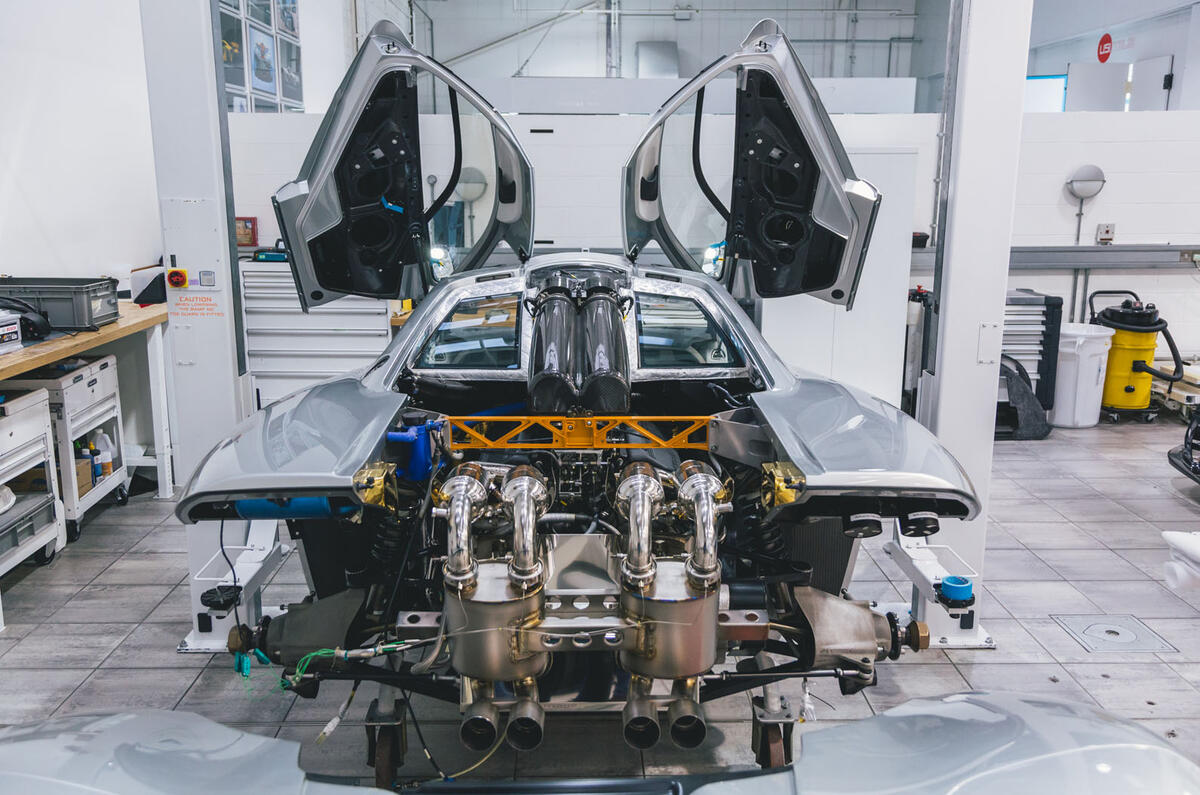 McLaren Special Operations services the F1