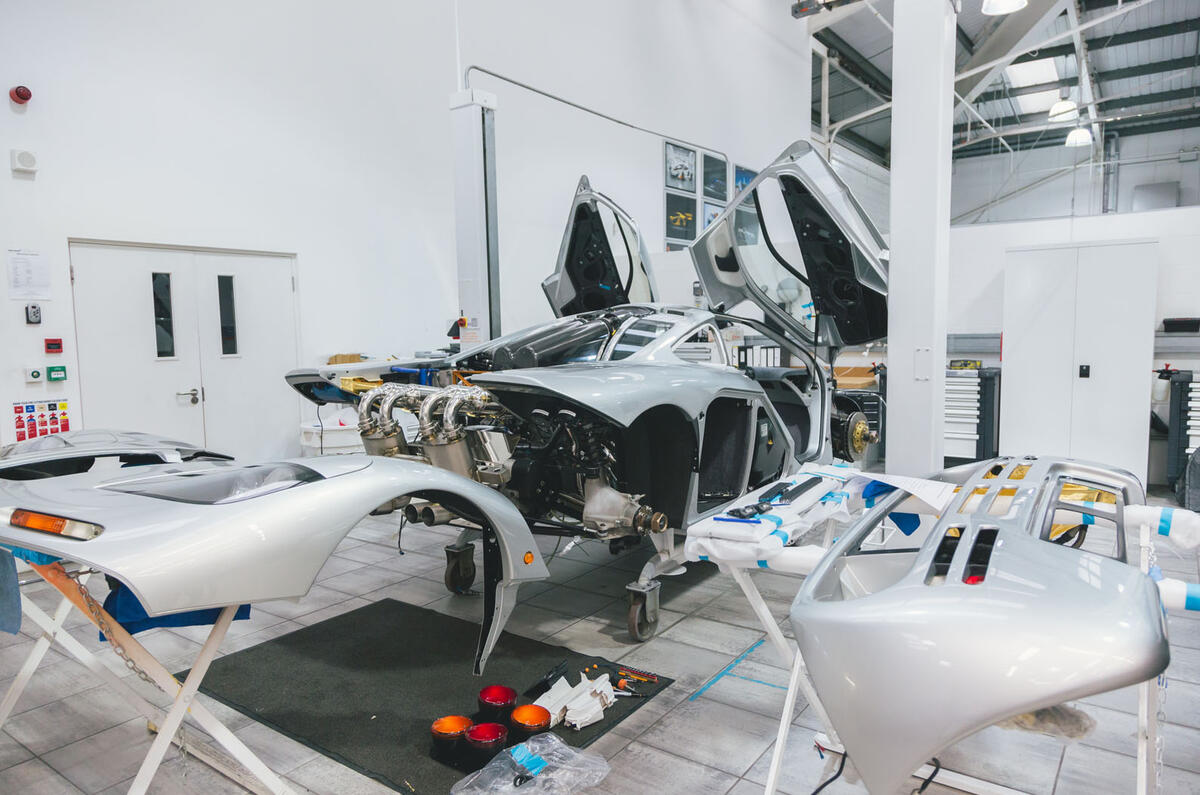 McLaren Special Operations services the F1
