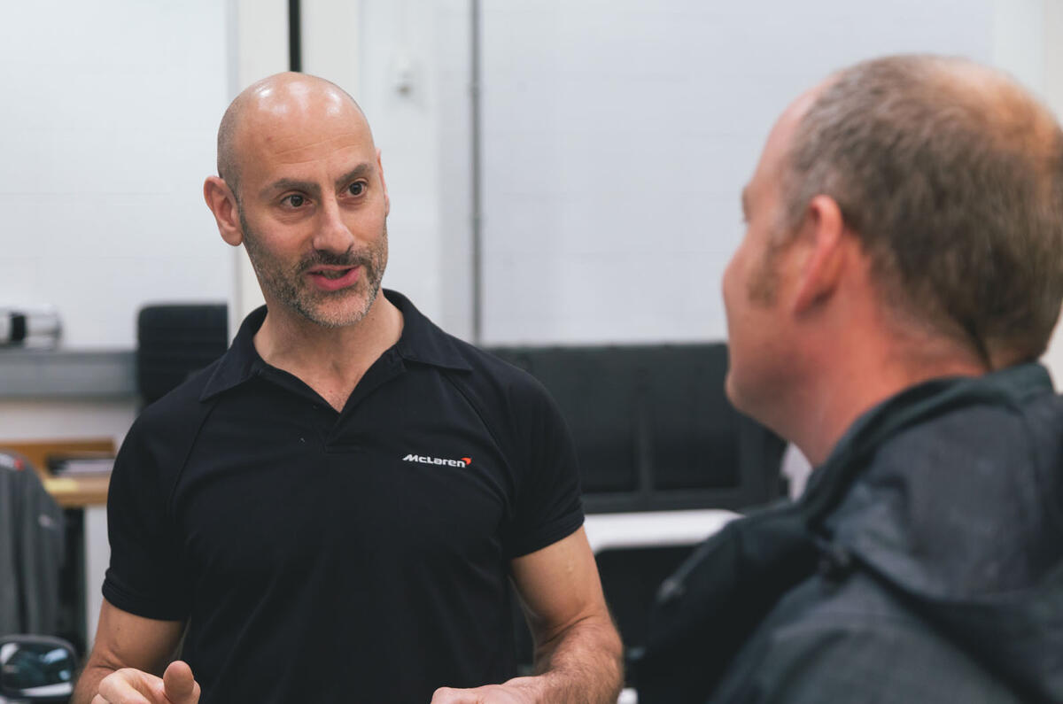 McLaren Special Operations services the F1