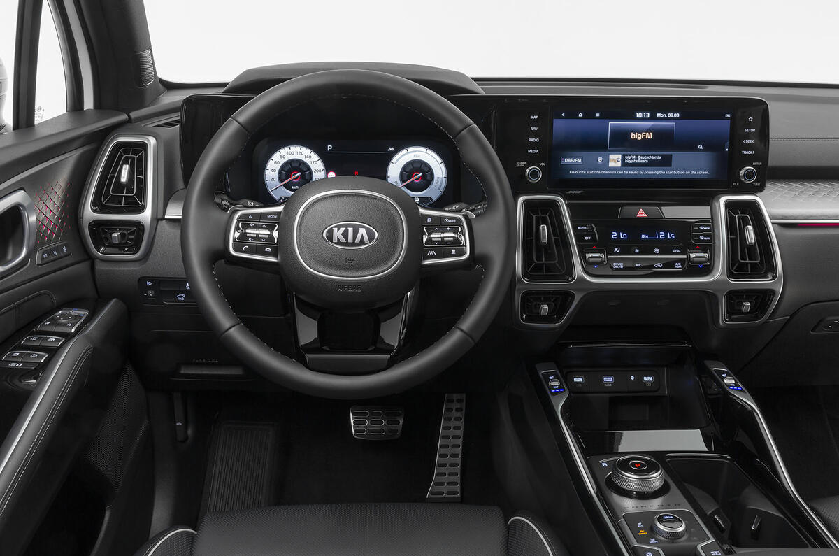 2020 Kia Sorento unveiling - steering wheel 2020 Kia Sorento unveiling - steering wheel