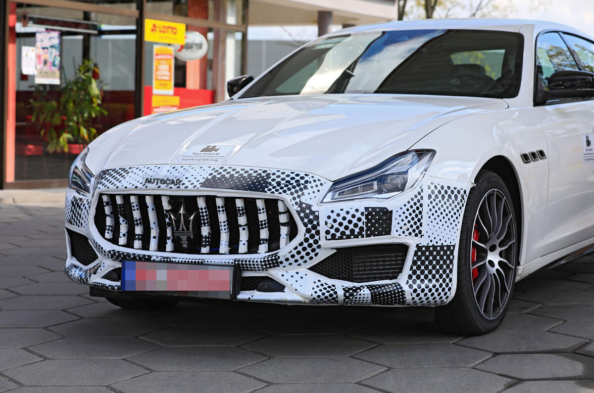 2021 Maserati Quattroporte prototype