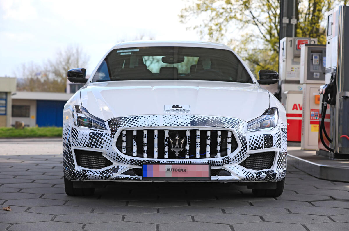 2021 Maserati Quattroporte prototype