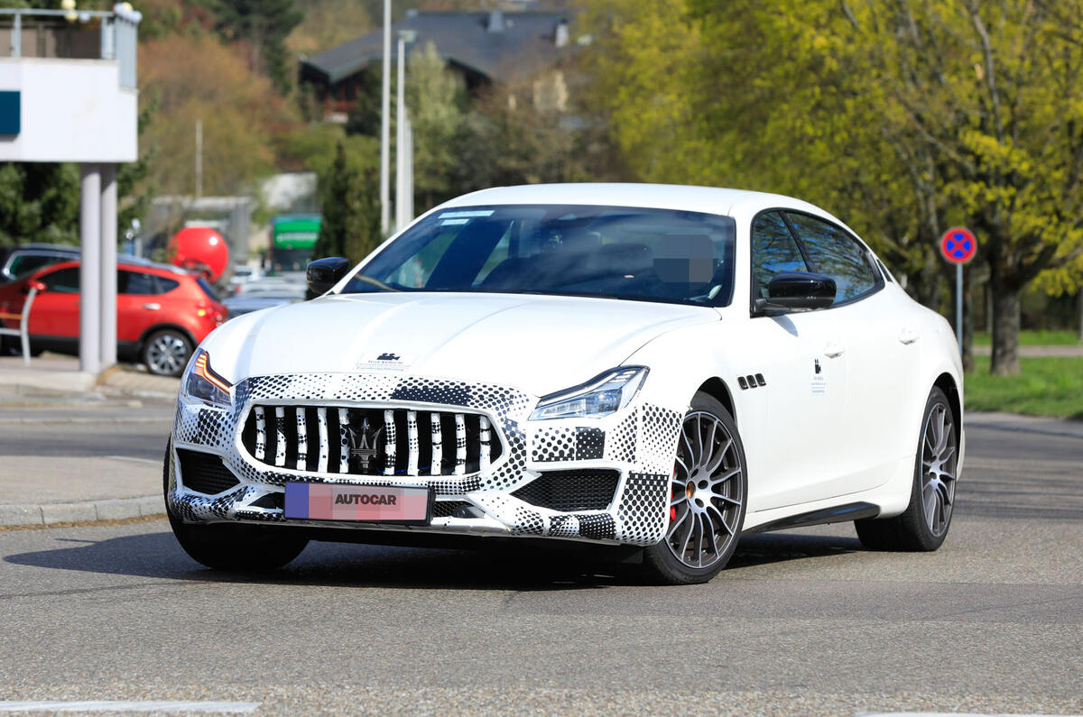 2021 Maserati Quattroporte prototype