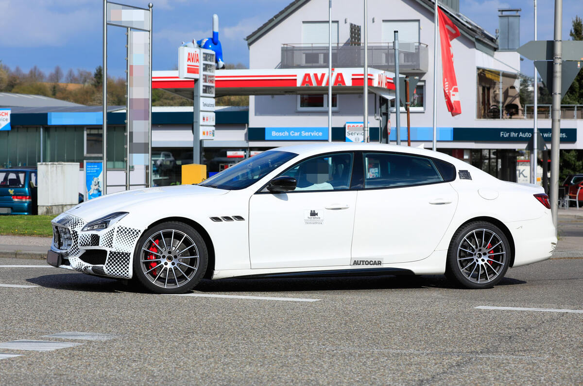 2021 Maserati Quattroporte prototype