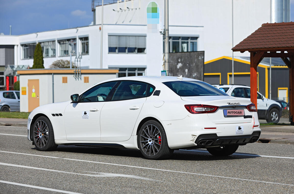 2021 Maserati Quattroporte prototype