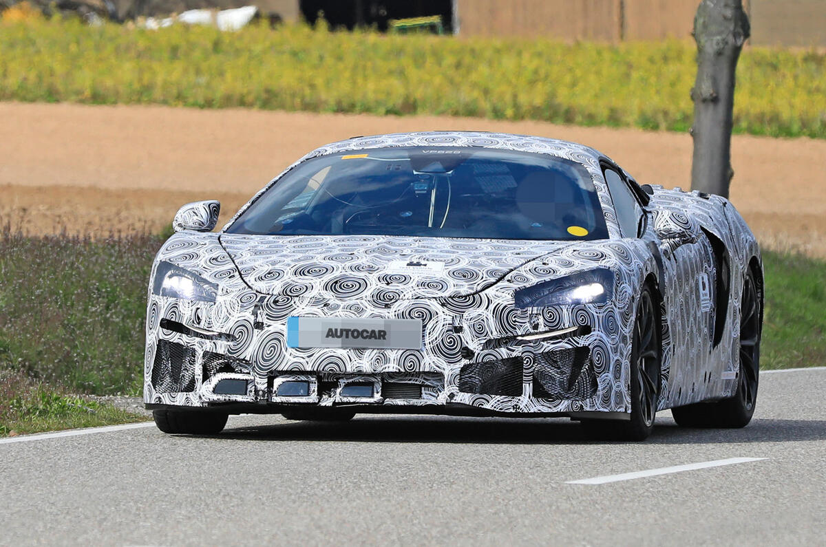 2020 McLaren Sports Series Hybrid prototype 2020 McLaren Sports Series Hybrid prototype