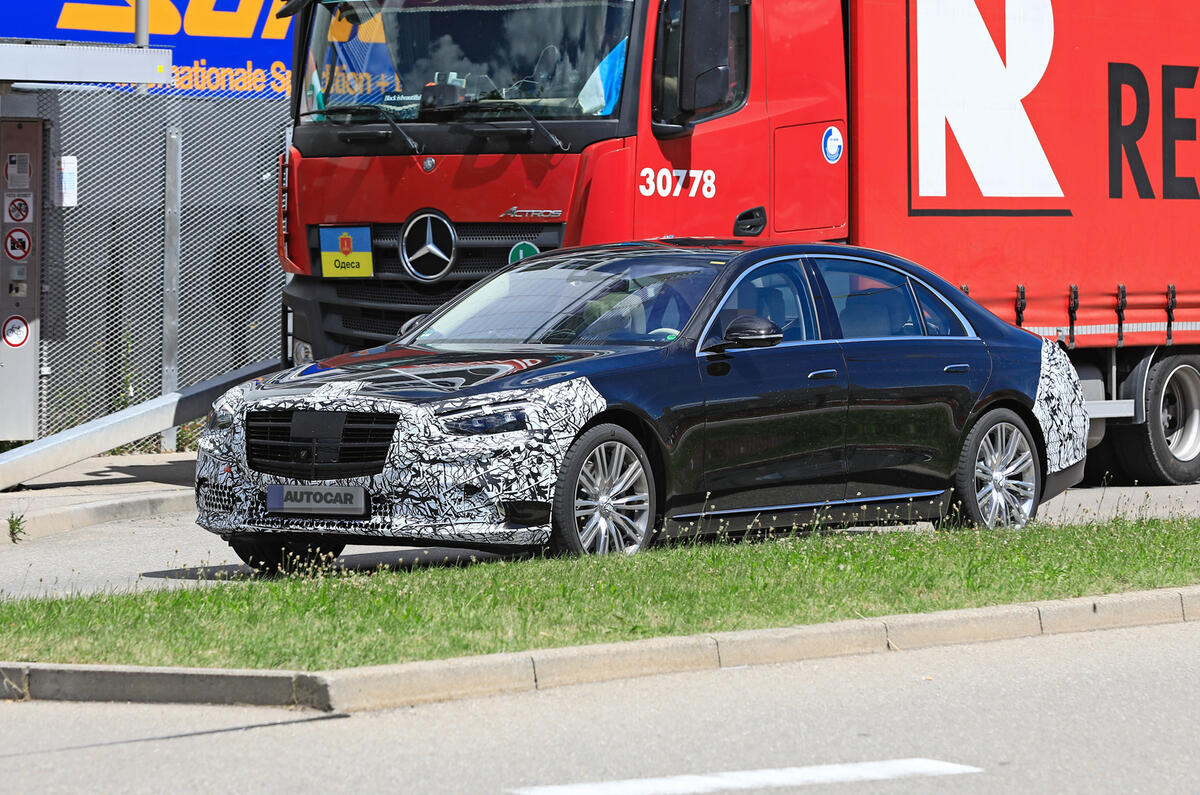 2021 Mercedes-Benz S-Class prototype 2021 Mercedes-Benz S-Class prototype