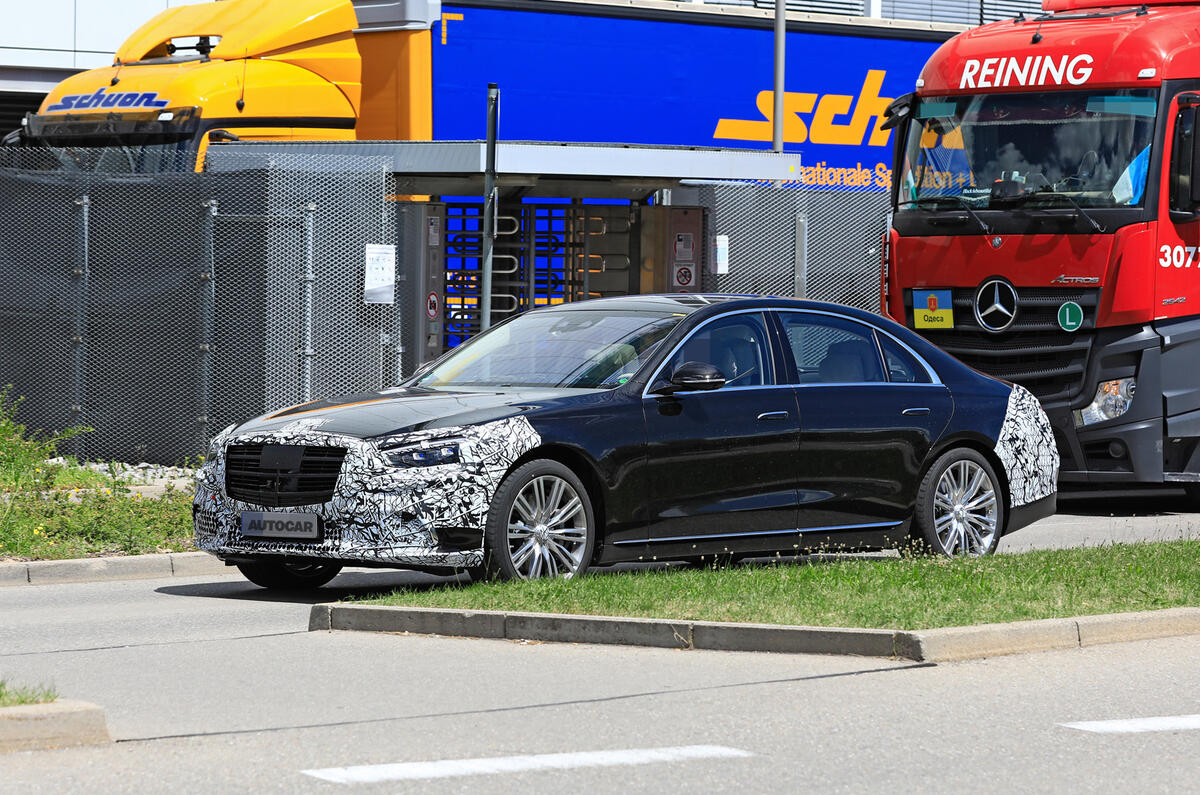 2021 Mercedes-Benz S-Class prototype 2021 Mercedes-Benz S-Class prototype