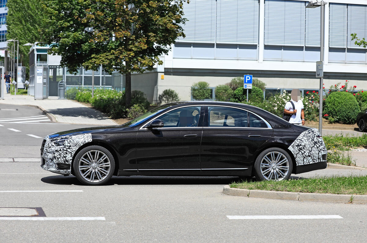 2021 Mercedes-Benz S-Class prototype 2021 Mercedes-Benz S-Class prototype