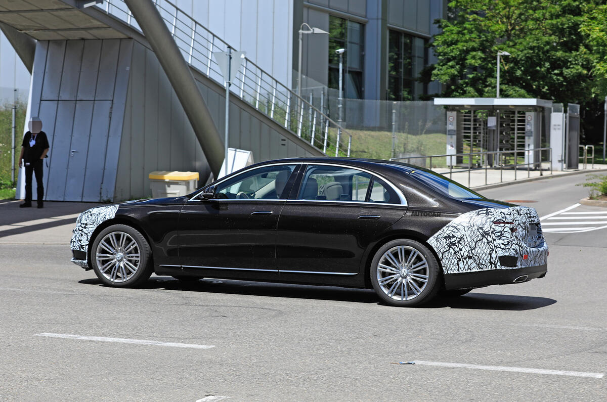 2021 Mercedes-Benz S-Class prototype 2021 Mercedes-Benz S-Class prototype