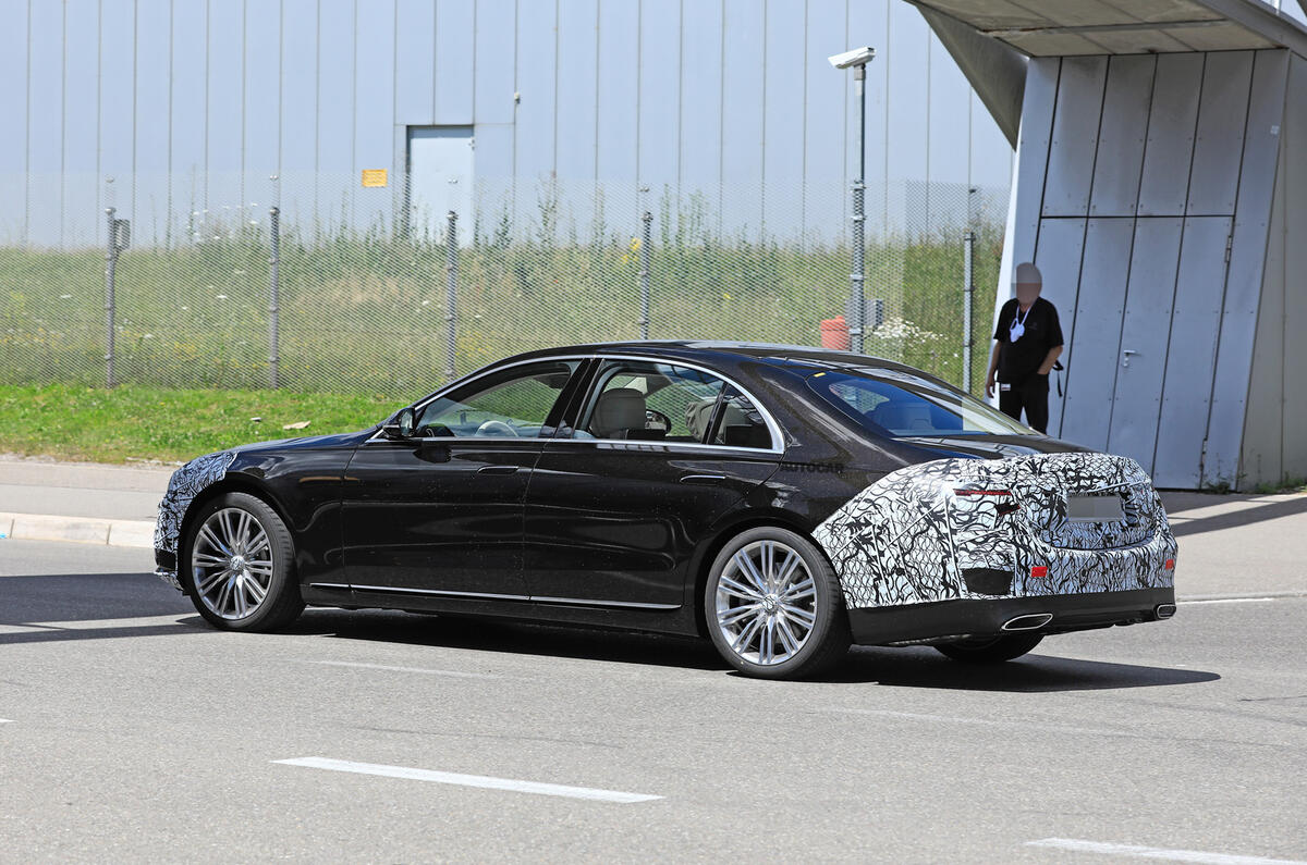 2021 Mercedes-Benz S-Class prototype 2021 Mercedes-Benz S-Class prototype