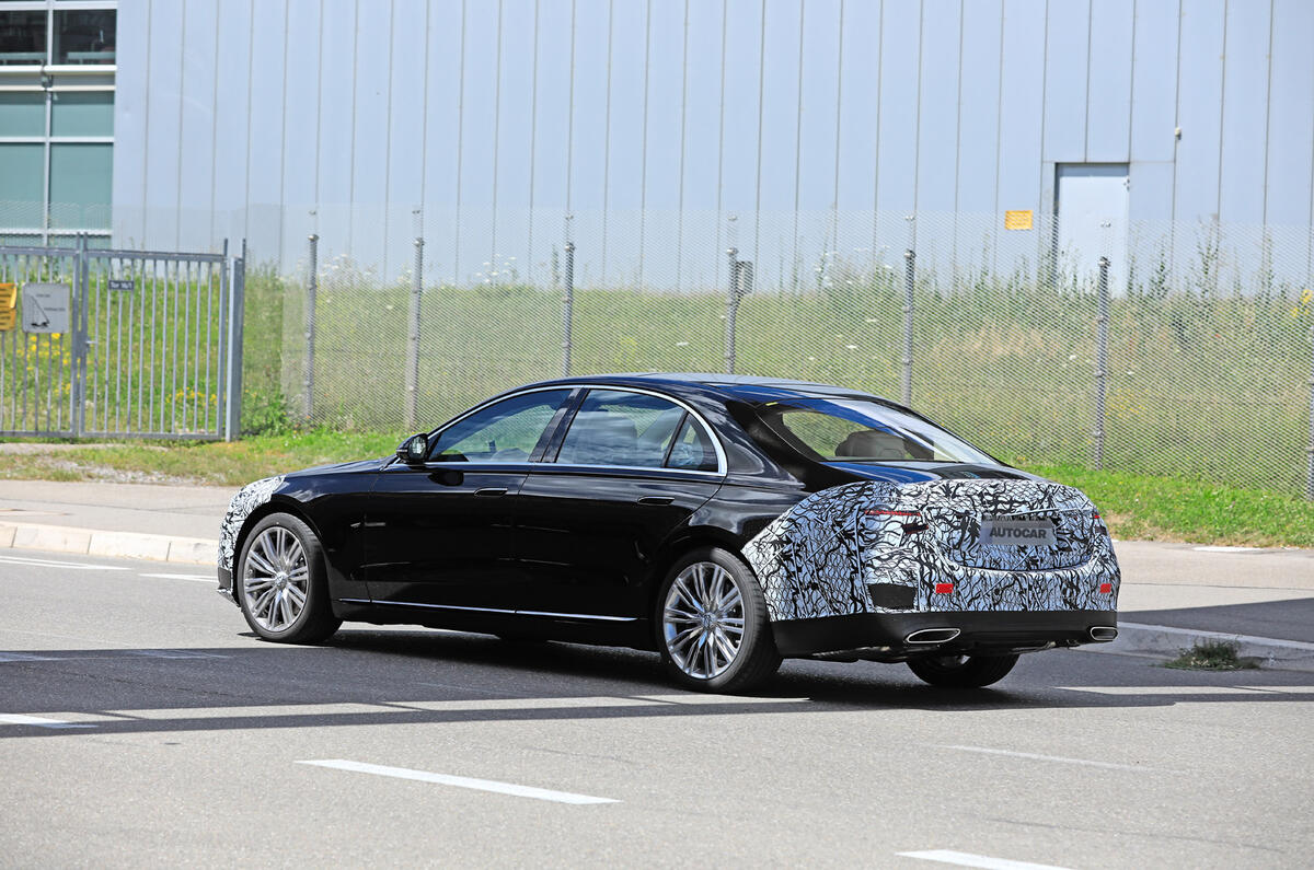 2021 Mercedes-Benz S-Class prototype 2021 Mercedes-Benz S-Class prototype