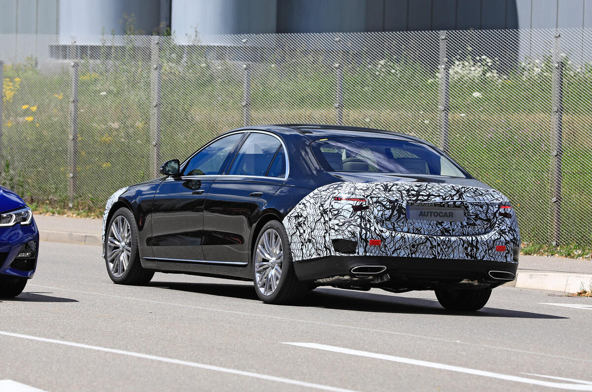 2021 Mercedes-Benz S-Class prototype 2021 Mercedes-Benz S-Class prototype