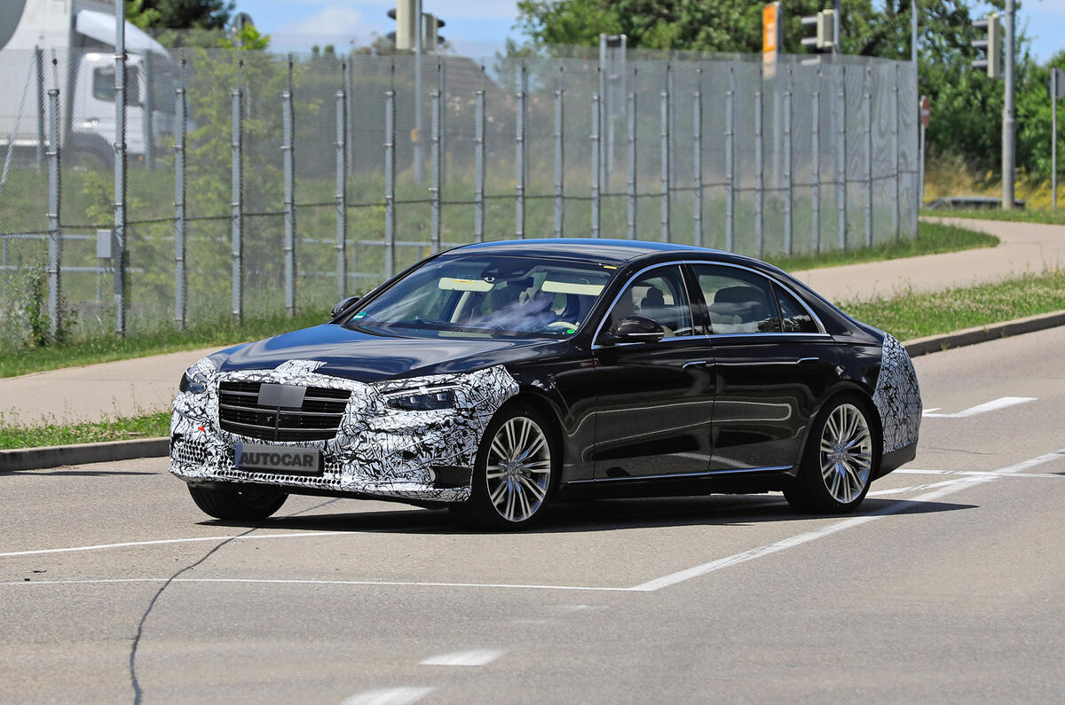 2021 Mercedes-Benz S-Class prototype 2021 Mercedes-Benz S-Class prototype