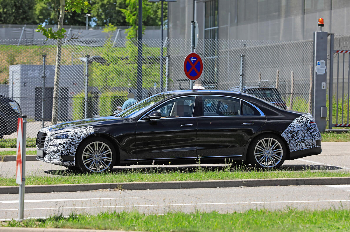 2021 Mercedes-Benz S-Class prototype 2021 Mercedes-Benz S-Class prototype