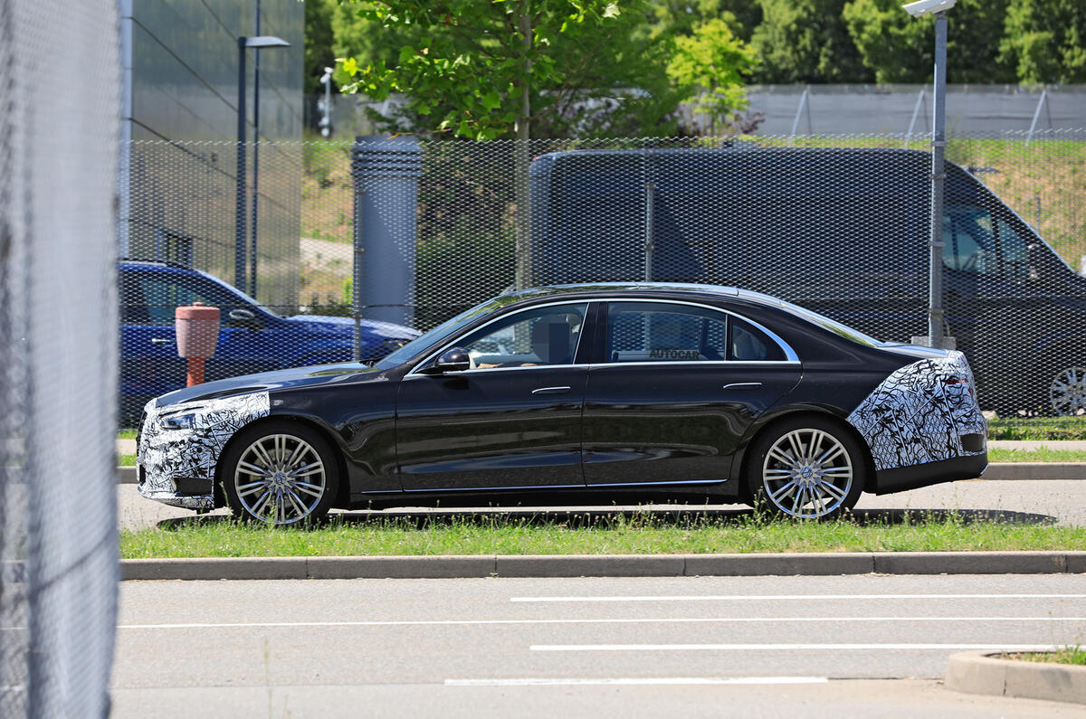 2021 Mercedes-Benz S-Class prototype 2021 Mercedes-Benz S-Class prototype
