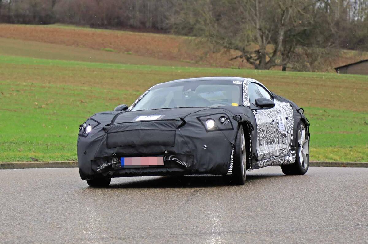 2020 Karma Revero spy shot