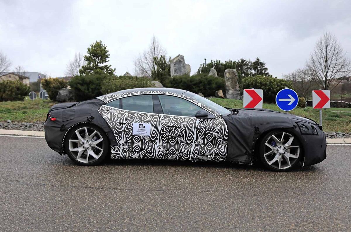 2020 Karma Revero spy shot