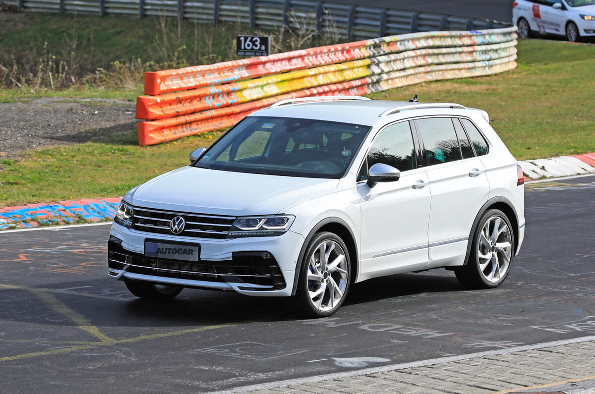 2020 Volkswagen Tiguan R prototype at the Nurburgring 2020 Volkswagen Tiguan R prototype at the Nurburgring