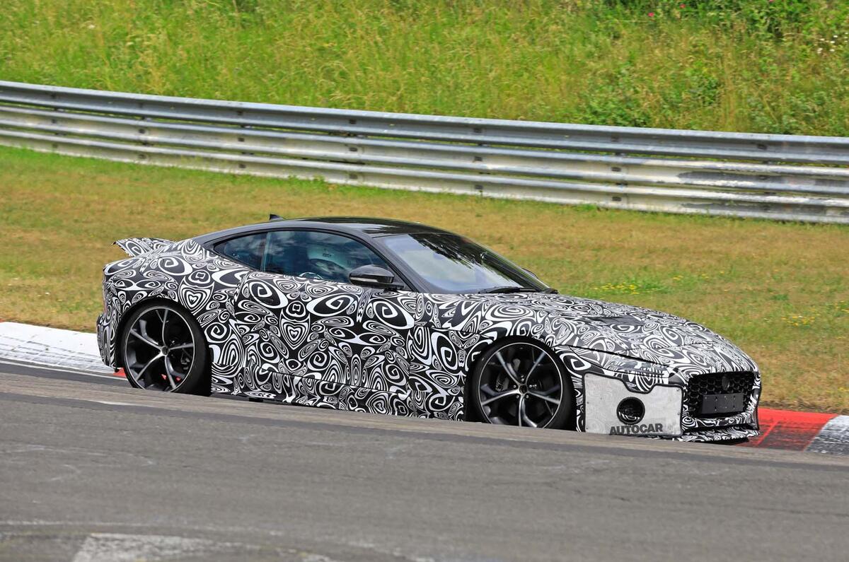2020 Jaguar F-Type prototype