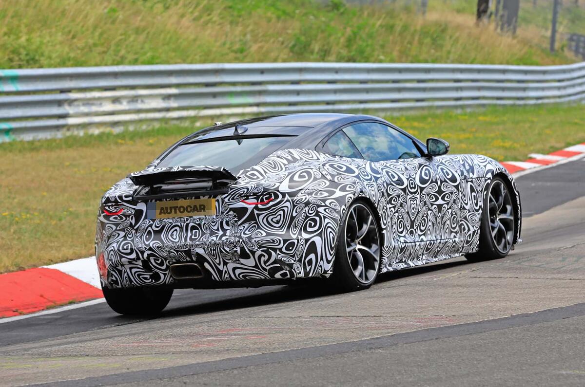 2020 Jaguar F-Type prototype