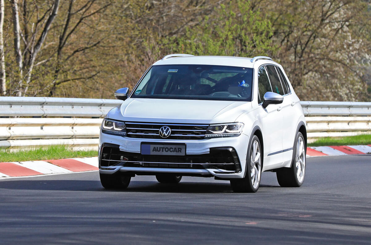 2020 Volkswagen Tiguan R prototype at the Nurburgring 2020 Volkswagen Tiguan R prototype at the Nurburgring