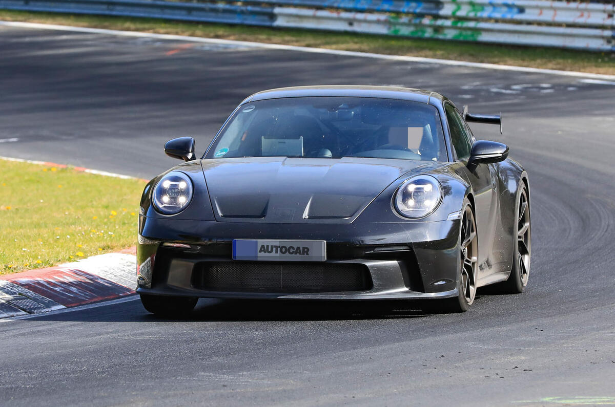 2020 Porsche 911 GT3 prototype at Nurburgring 2020 Porsche 911 GT3 prototype at Nurburgring
