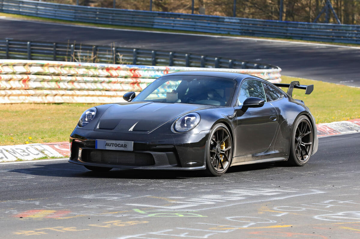2020 Porsche 911 GT3 prototype at Nurburgring 2020 Porsche 911 GT3 prototype at Nurburgring