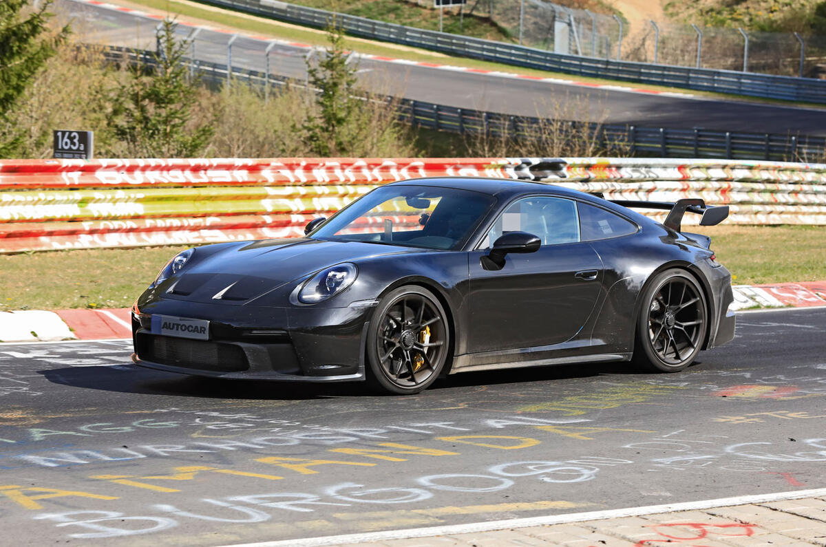 2020 Porsche 911 GT3 prototype at Nurburgring 2020 Porsche 911 GT3 prototype at Nurburgring