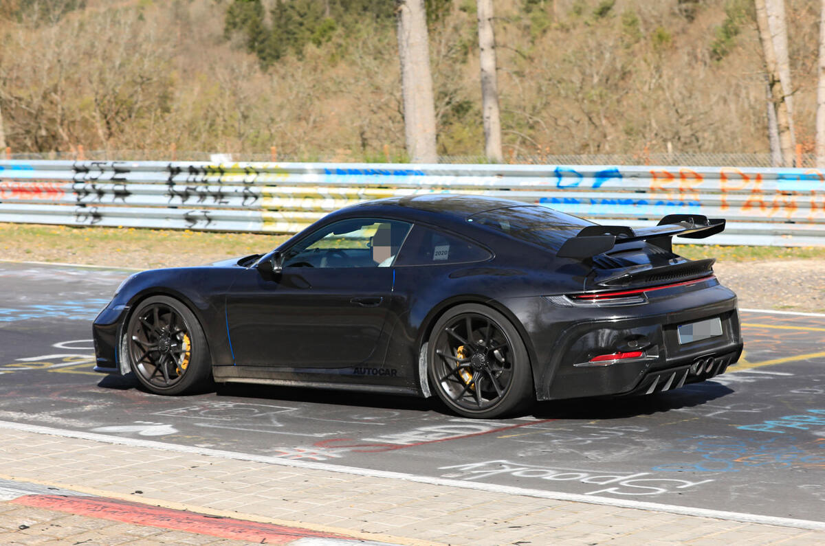 2020 Porsche 911 GT3 prototype at Nurburgring 2020 Porsche 911 GT3 prototype at Nurburgring