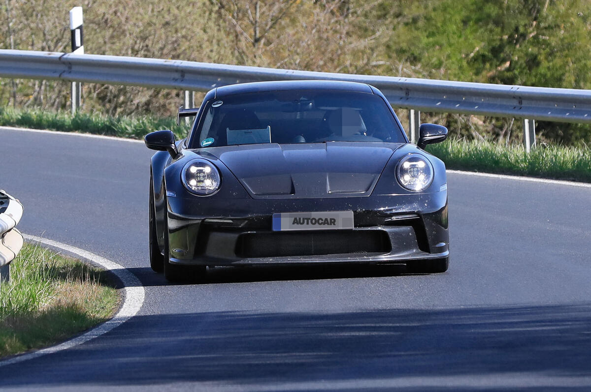 2020 Porsche 911 GT3 prototype at Nurburgring 2020 Porsche 911 GT3 prototype at Nurburgring