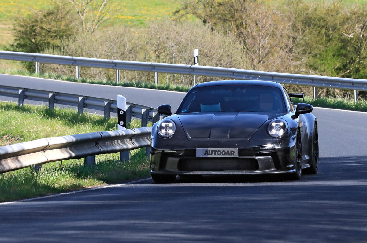 2020 Porsche 911 GT3 prototype at Nurburgring 2020 Porsche 911 GT3 prototype at Nurburgring