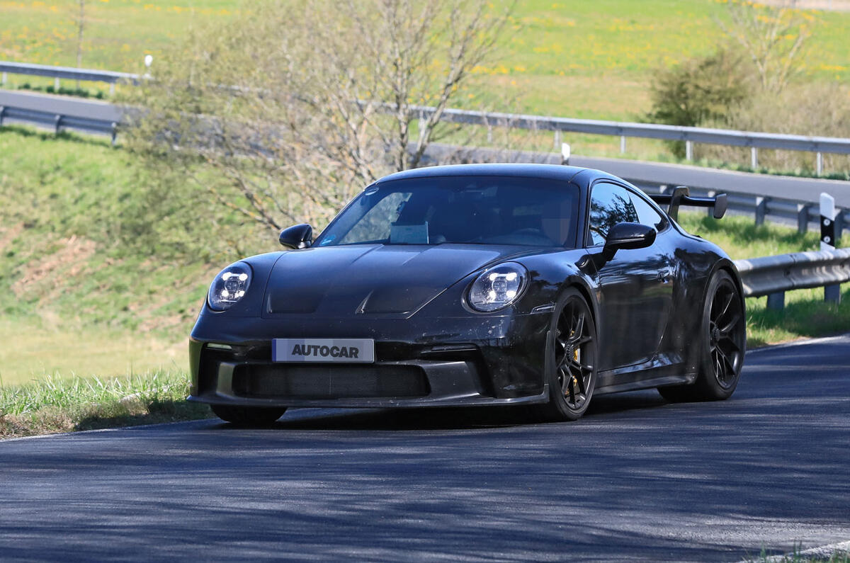 2020 Porsche 911 GT3 prototype at Nurburgring 2020 Porsche 911 GT3 prototype at Nurburgring