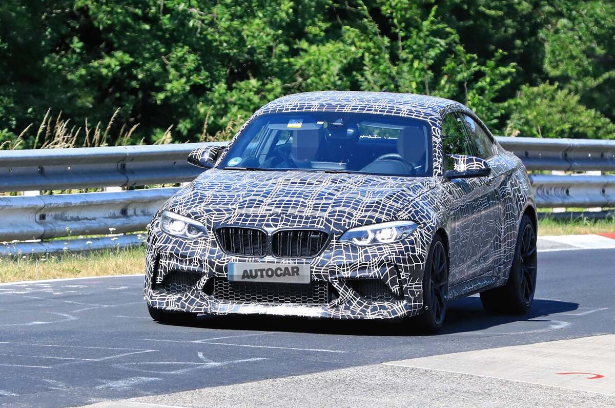 2020 BMW M2 CS spyshots