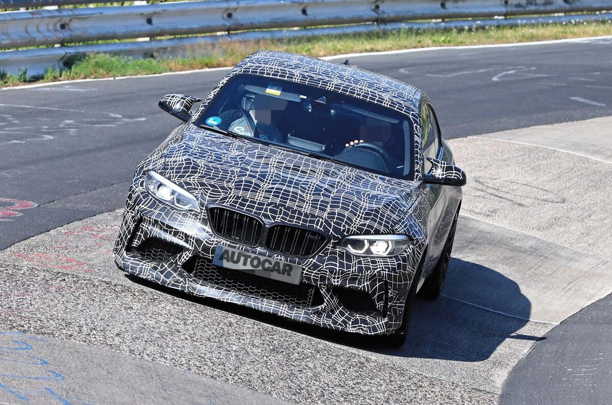 2020 BMW M2 CS spyshots