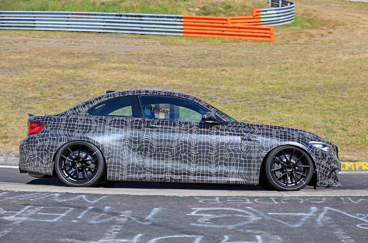 2020 BMW M2 CS spyshots