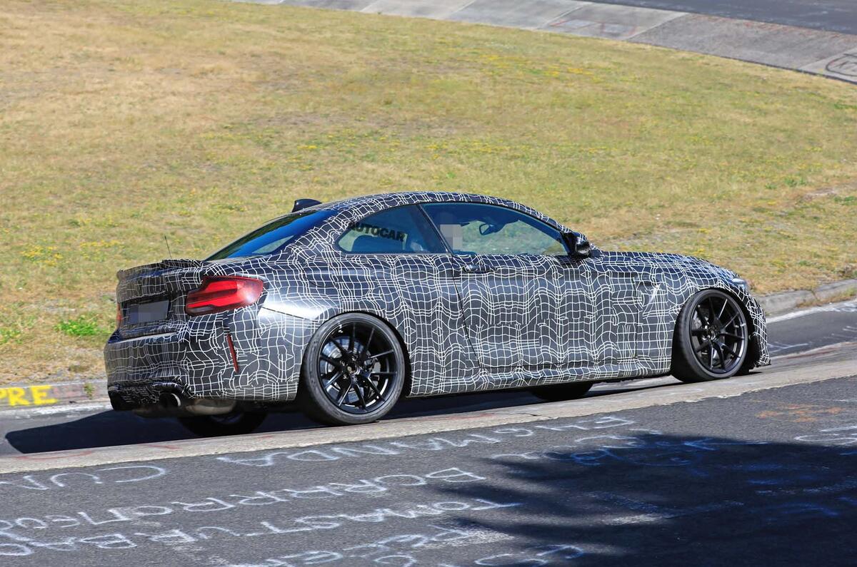 2020 BMW M2 CS spyshots
