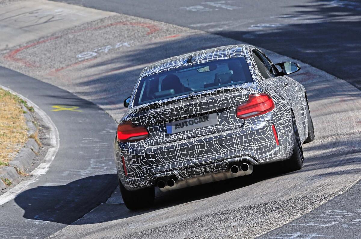2020 BMW M2 CS spyshots