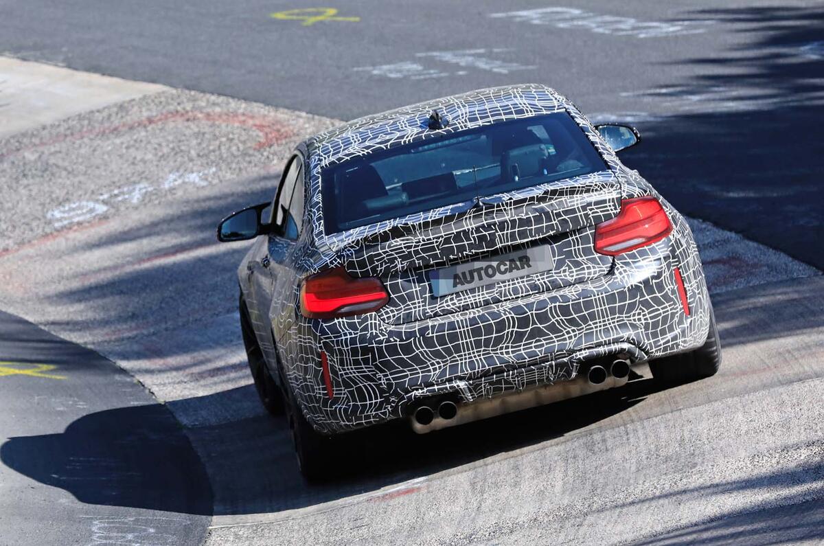 2020 BMW M2 CS spyshots