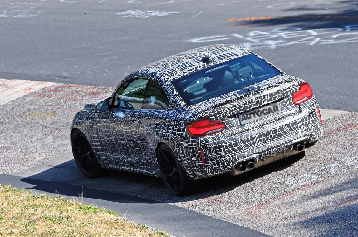 2020 BMW M2 CS spyshots