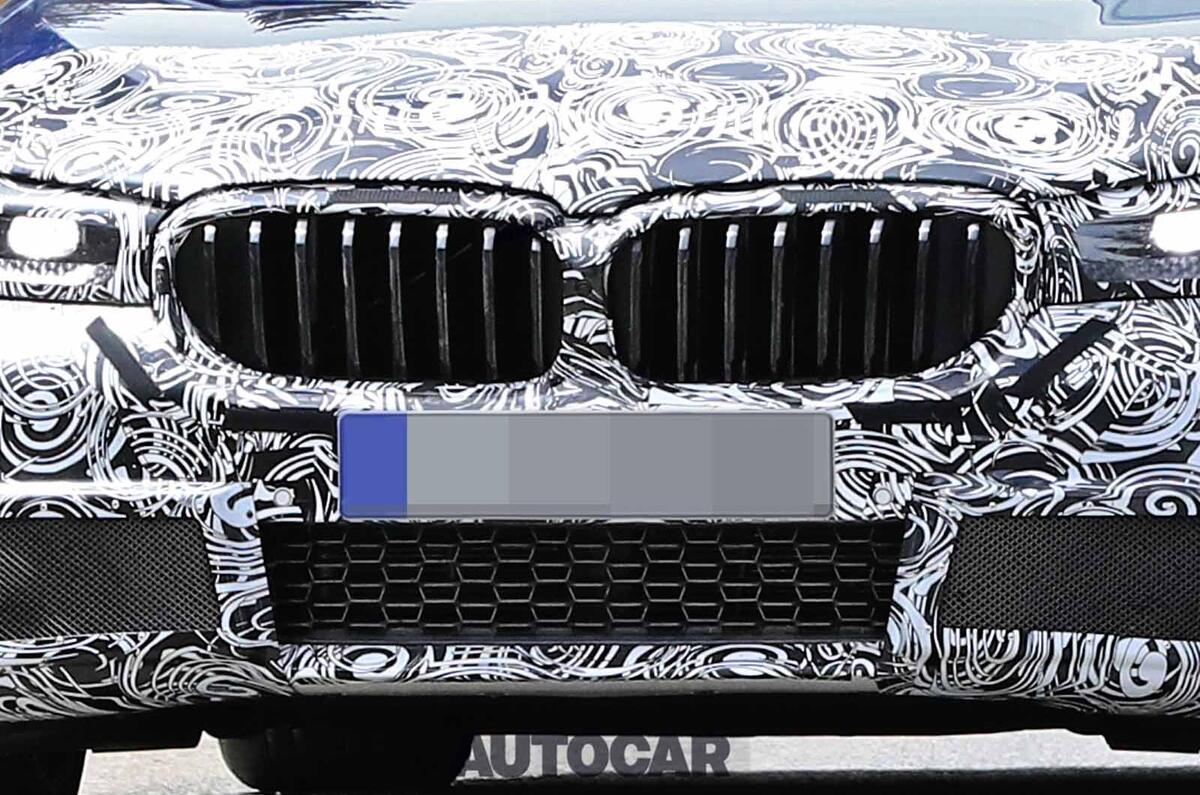 2021 BMW 5 Series saloon prototype - front