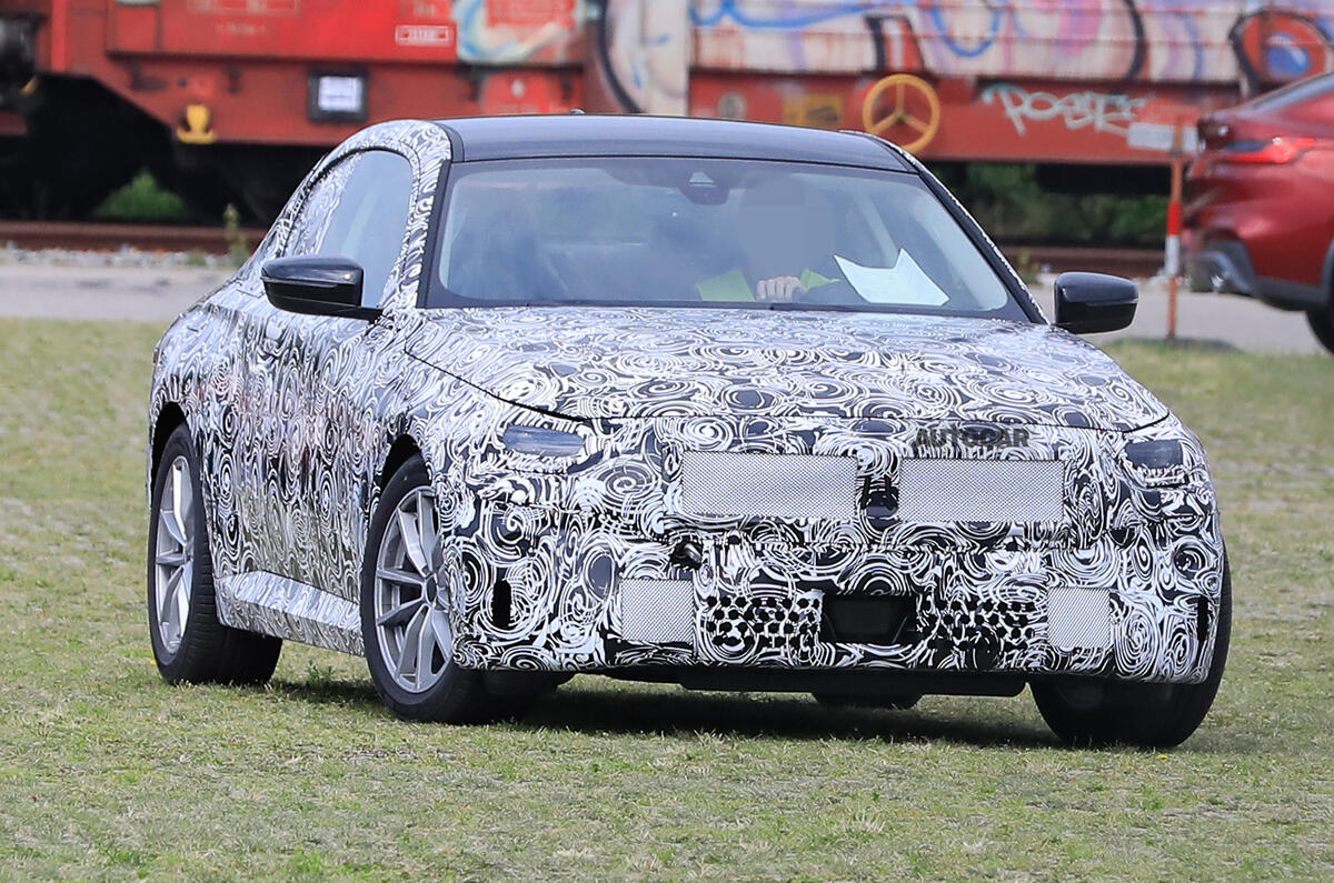 2021 BMW 2 Series Coupe - camouflaged prototype 2021 BMW 2 Series Coupe - camouflaged prototype