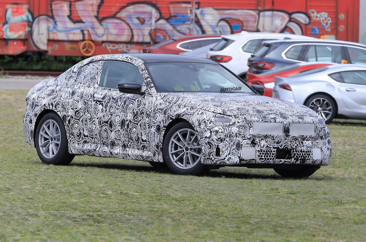 2021 BMW 2 Series Coupe - camouflaged prototype 2021 BMW 2 Series Coupe - camouflaged prototype