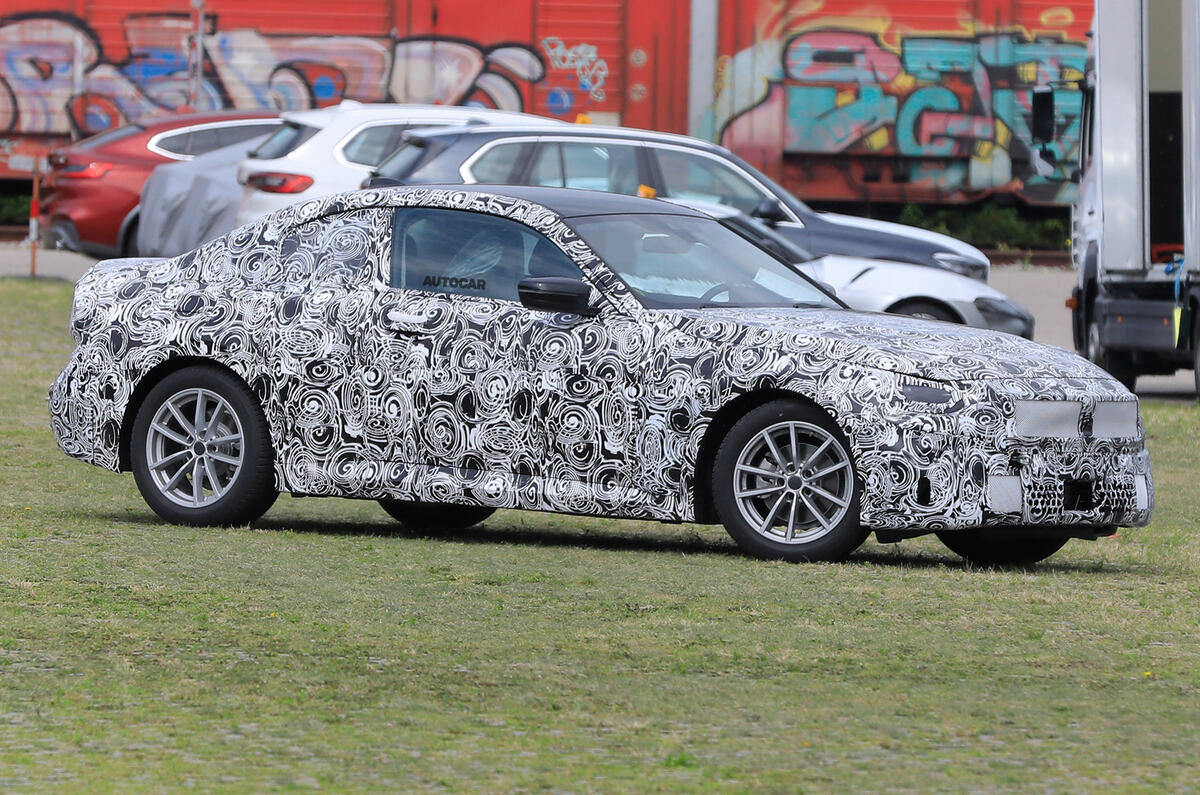 2021 BMW 2 Series Coupe - camouflaged prototype 2021 BMW 2 Series Coupe - camouflaged prototype