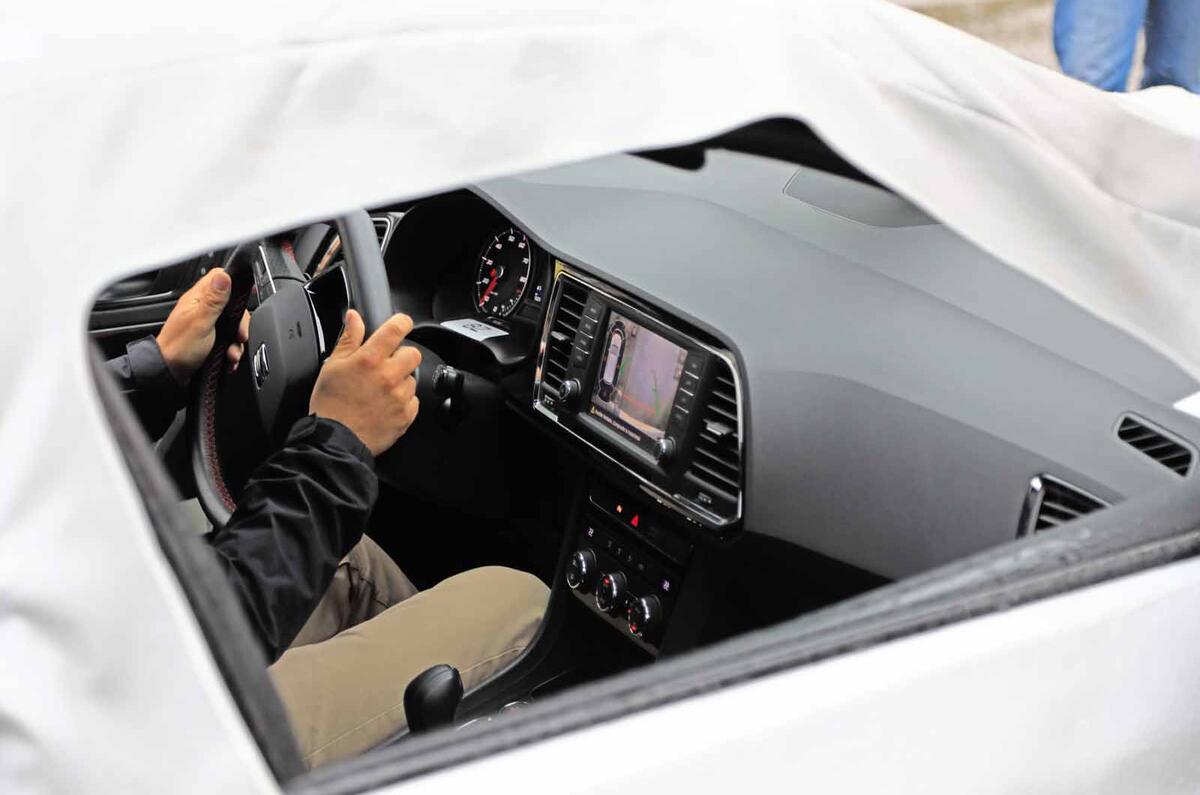 Disguised Seat Ateca interior